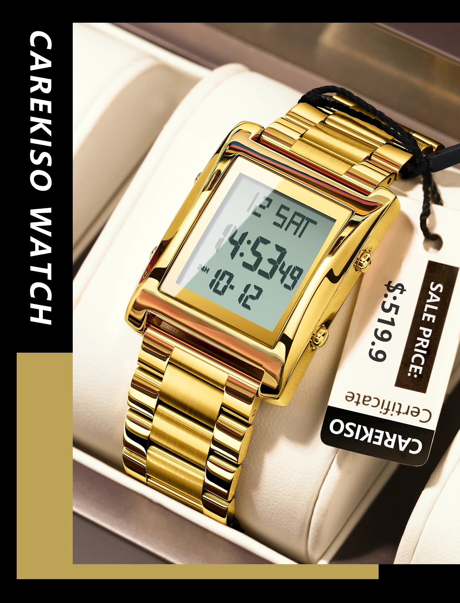 CAREKISO Original LED Men's Watch