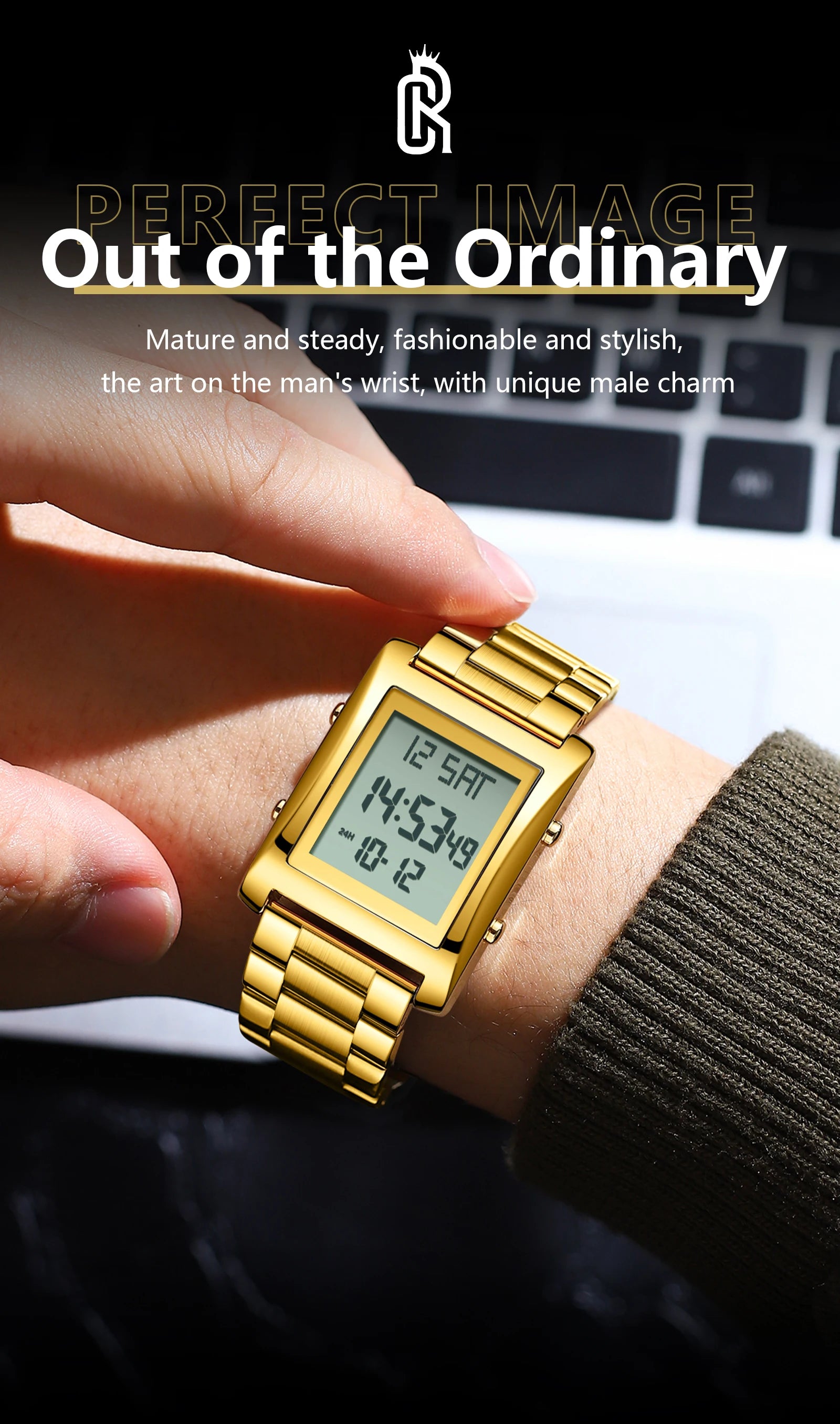 CAREKISO Original LED Men's Watch