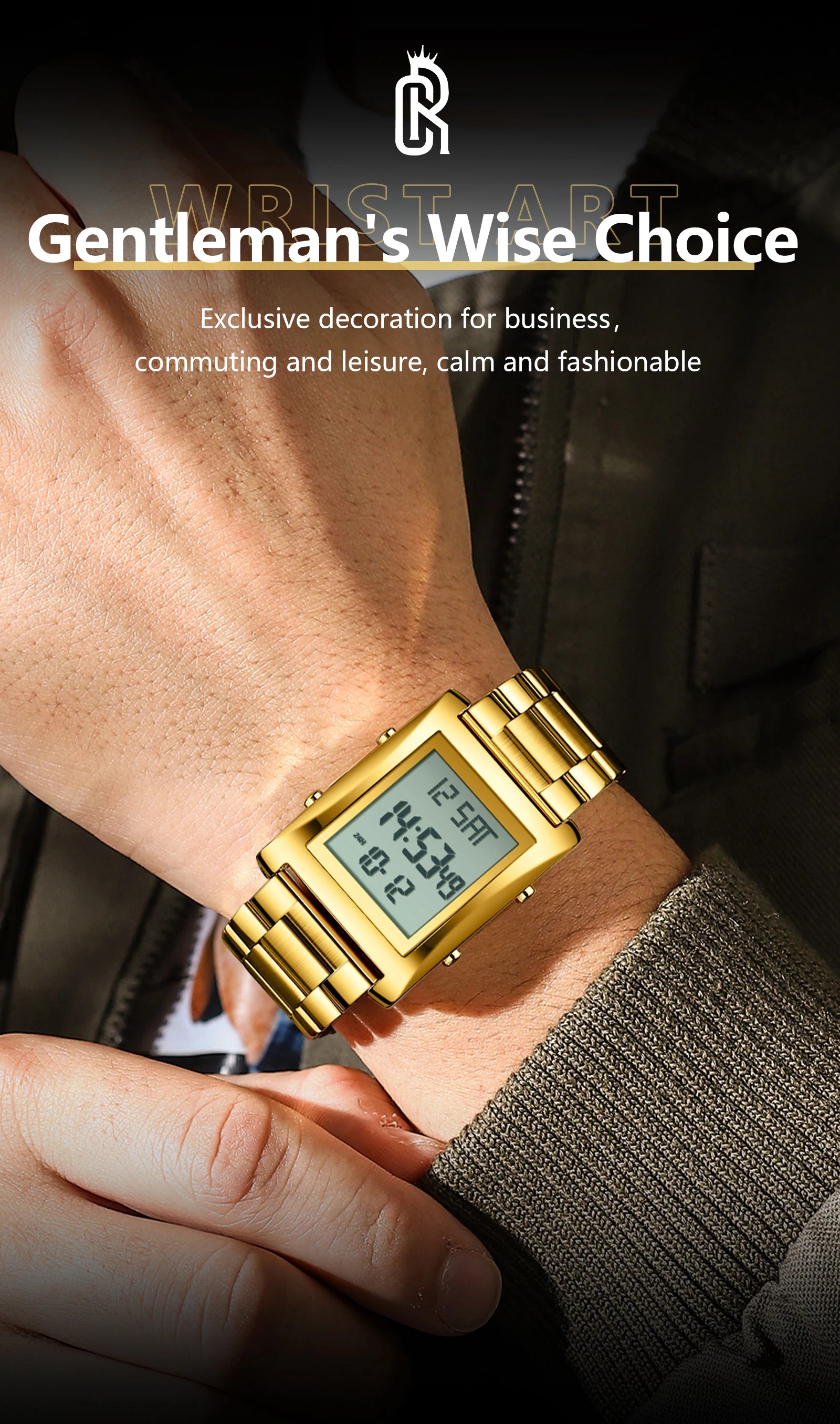 CAREKISO Original LED Men's Watch