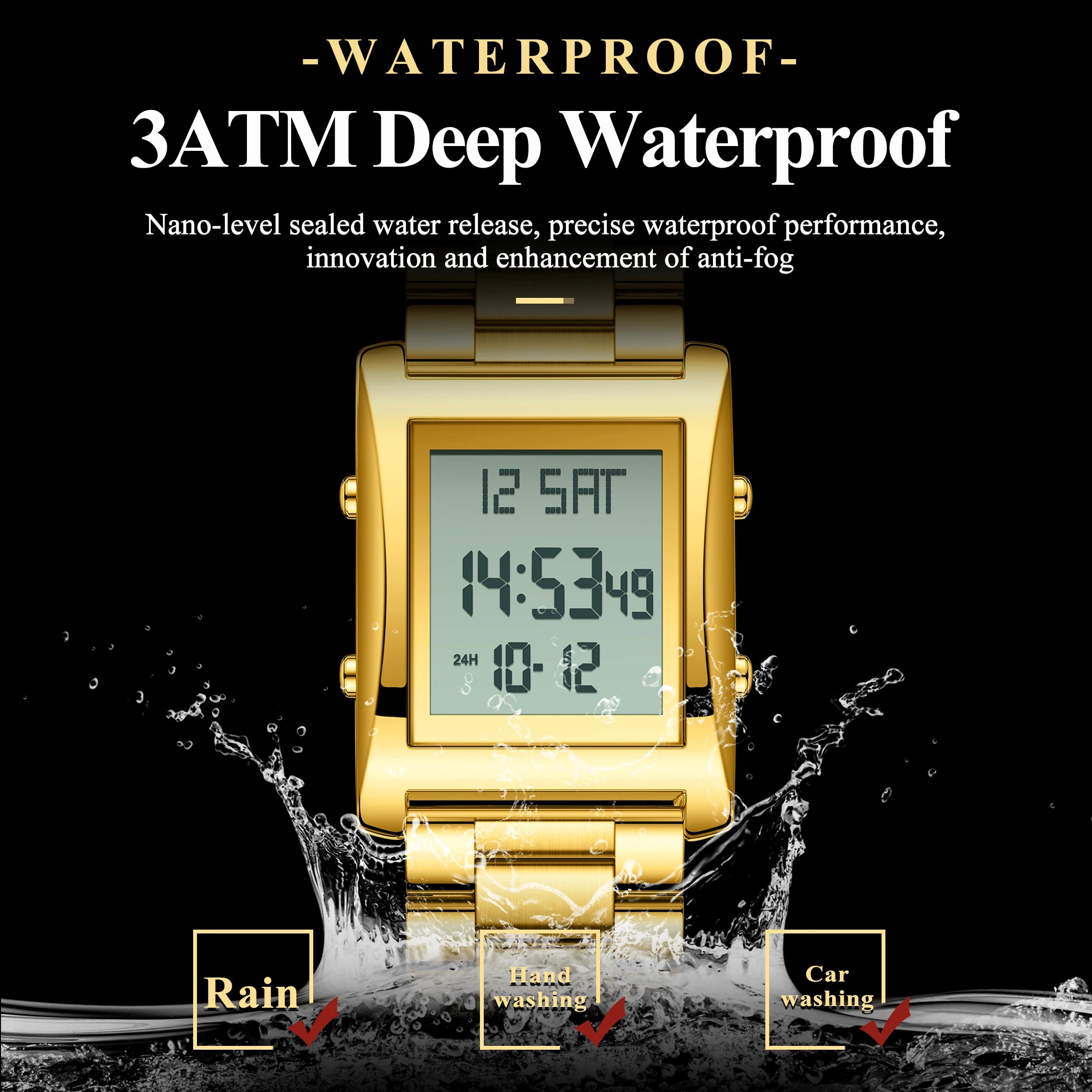 CAREKISO Original LED Men's Watch