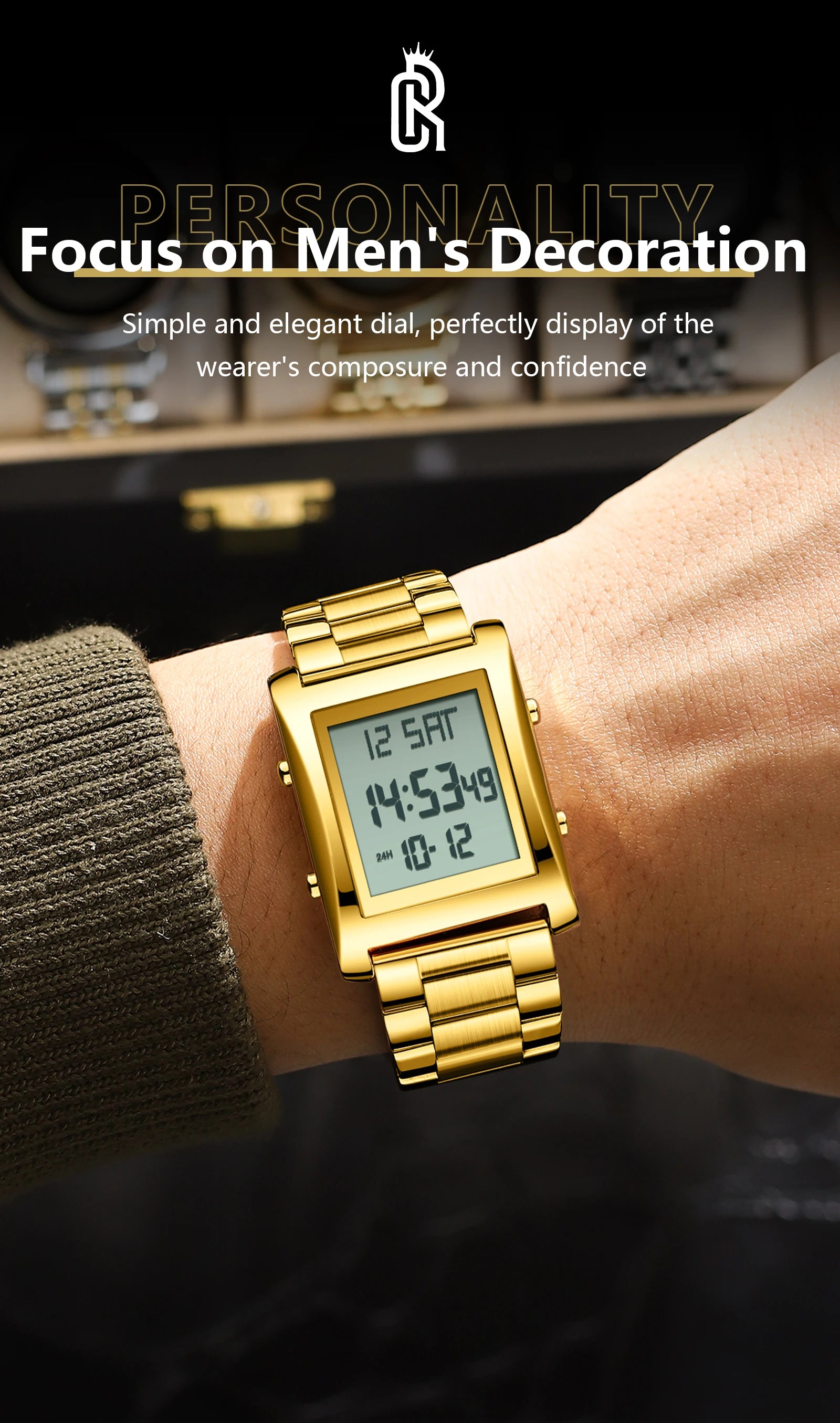 CAREKISO Original LED Men's Watch