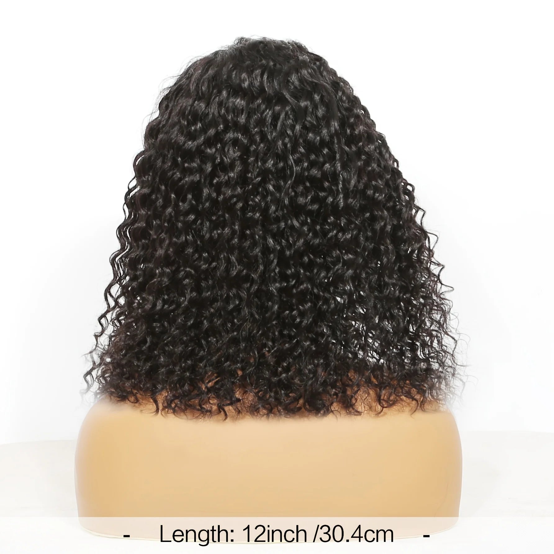 Deep Wave Headband Bob Wig Human Hair