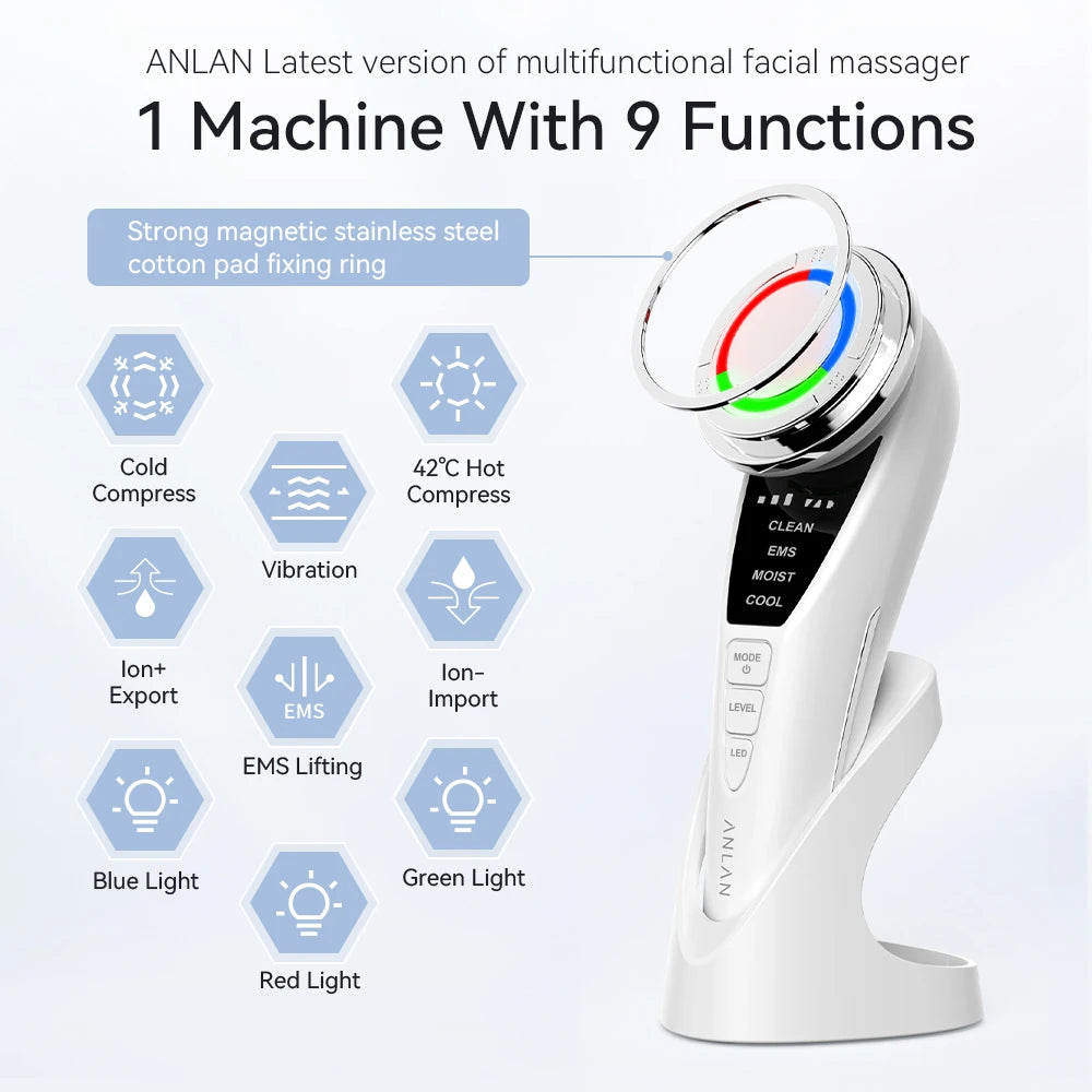 ANLAN EMS Facial Massager Pro