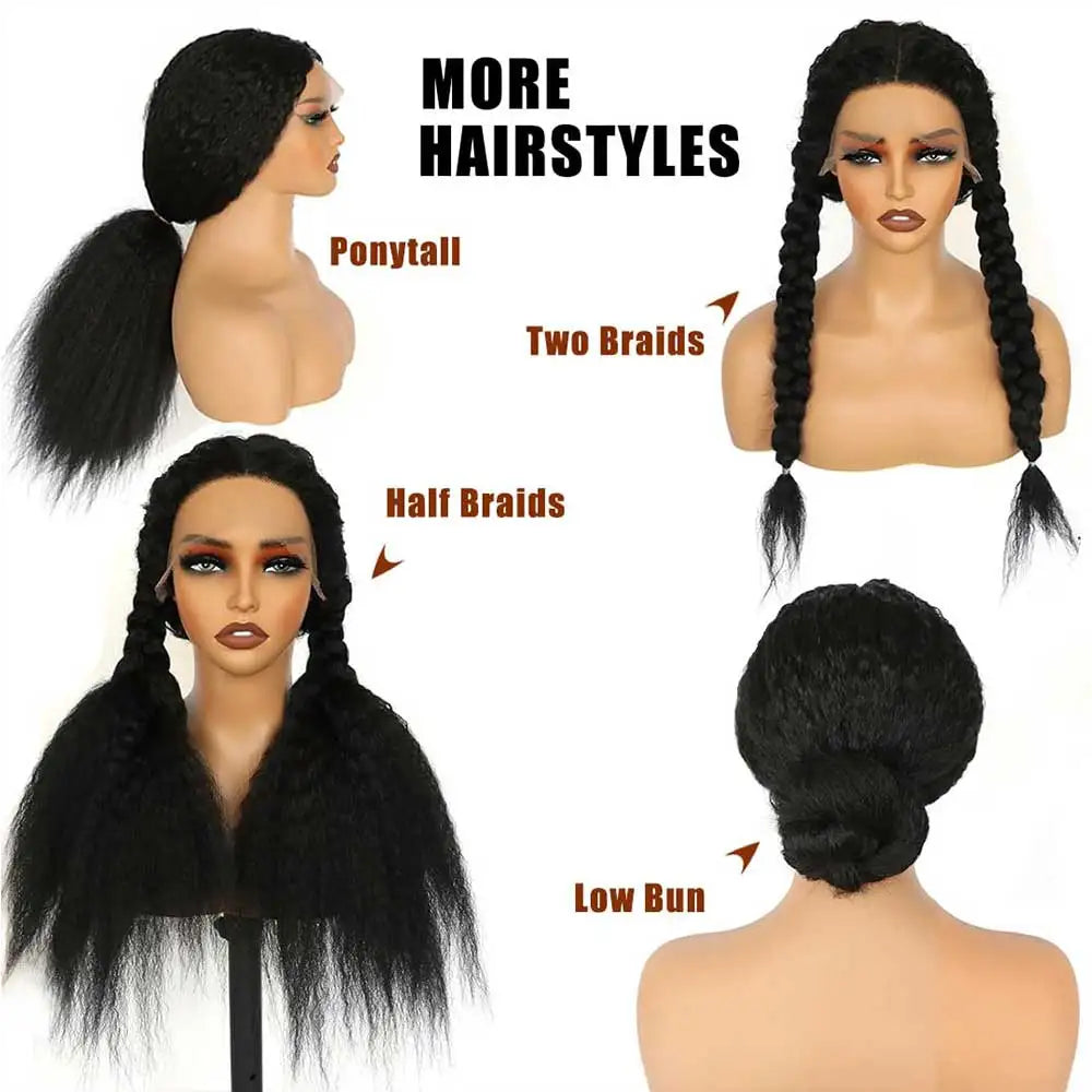 Invisible Strap 360 Full HD Lace Glueless Wig