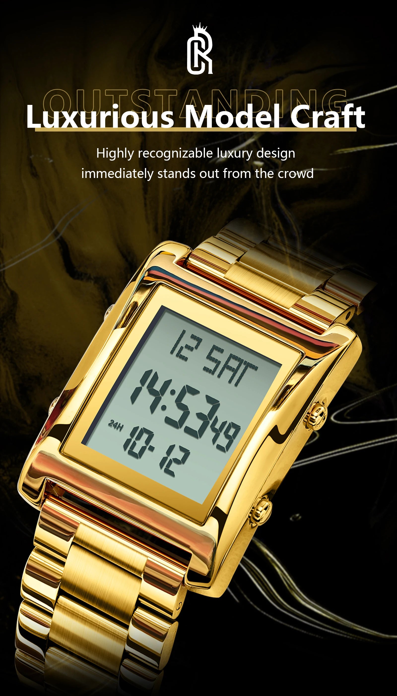 CAREKISO Original LED Men's Watch