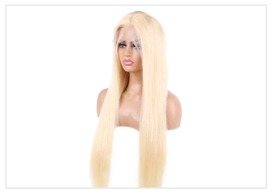 613 Honey Blonde HD Transparent Lace Wig