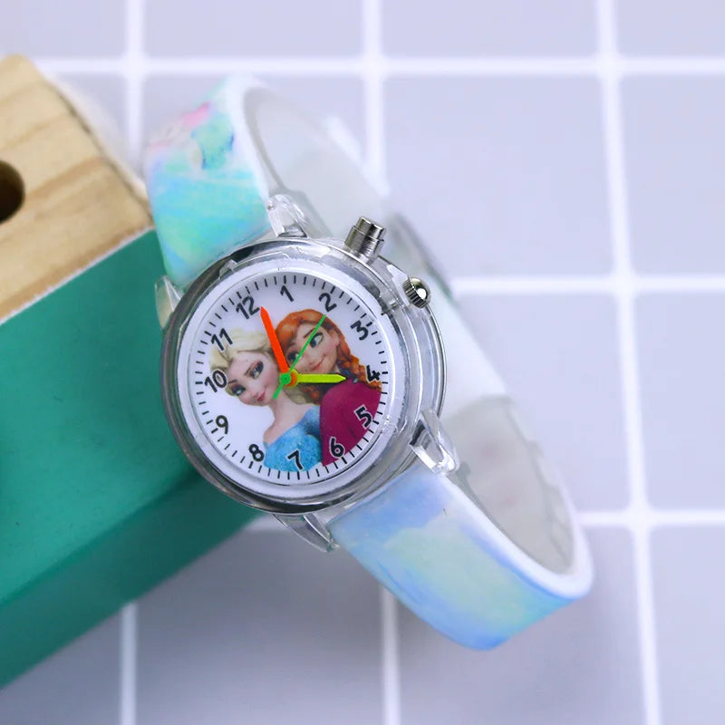 Disney Princess Elsa Luminous Kids Watch