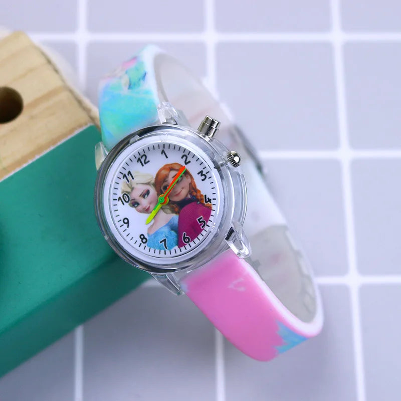 Disney Princess Elsa Luminous Kids Watch