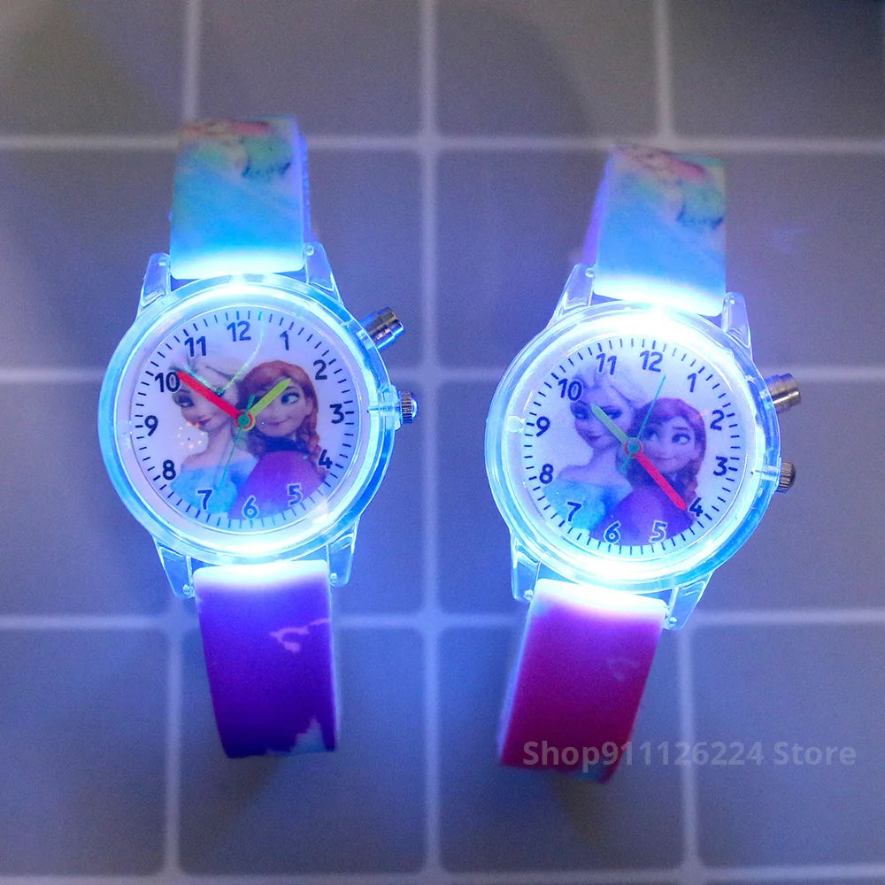 Disney Princess Elsa Luminous Kids Watch