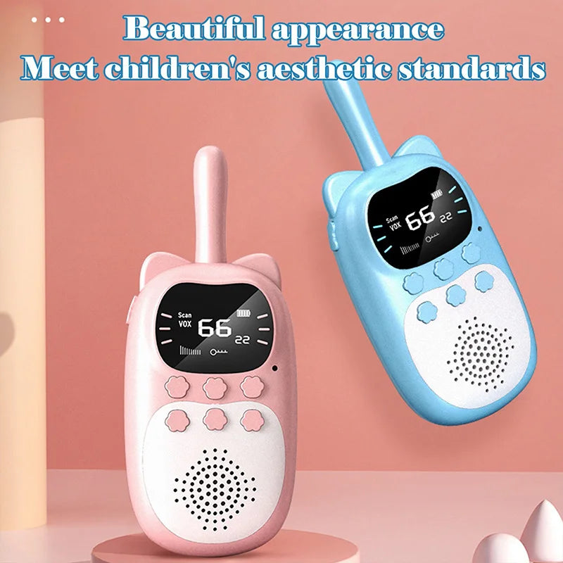 Kids Walkie Talkie 2PCS Set