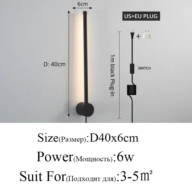 New Modern Minimalist Wall Lamps