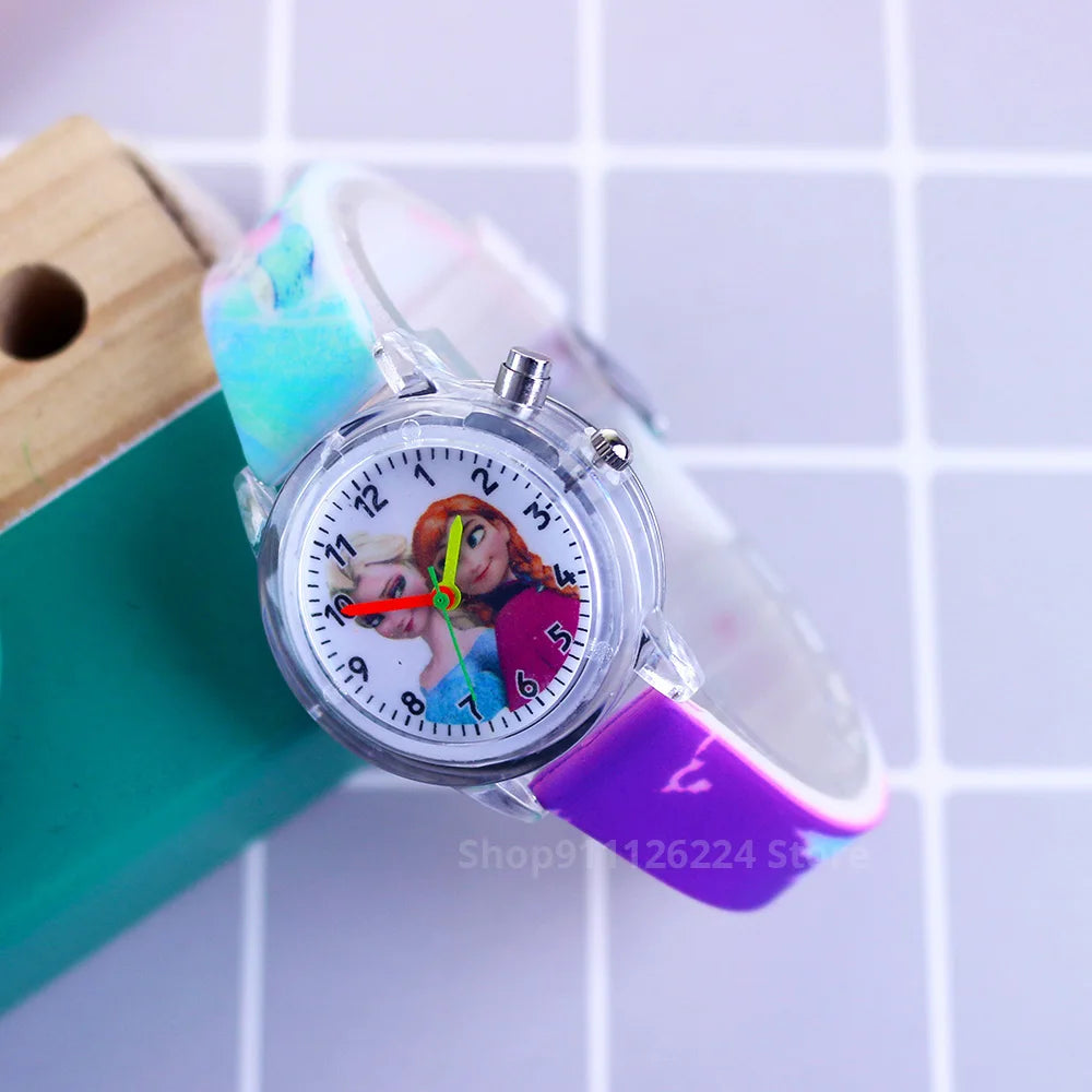 Disney Princess Elsa Luminous Kids Watch