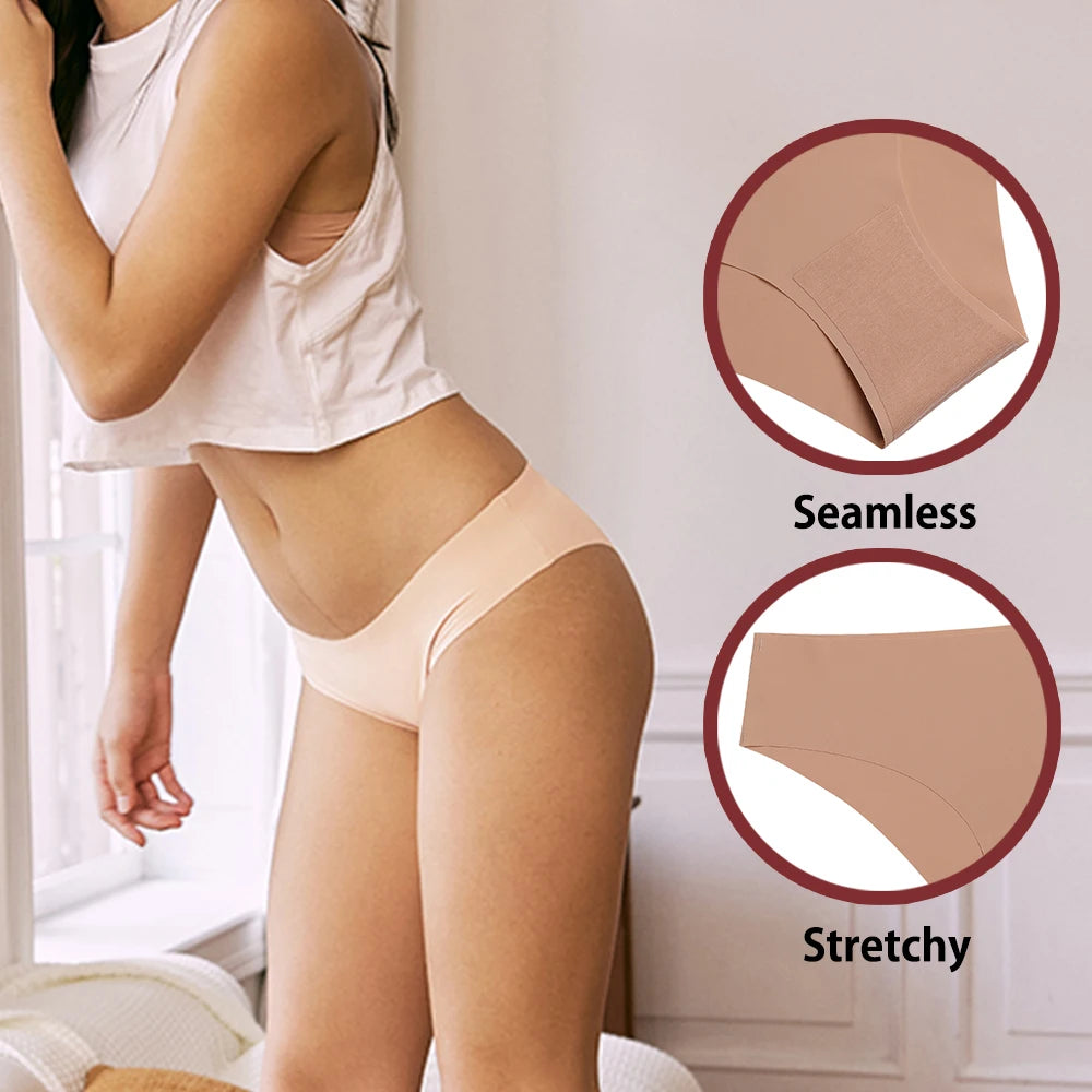 Women Breathable Low Waist Underwear