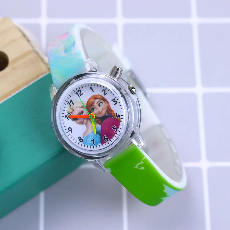 Disney Princess Elsa Luminous Kids Watch