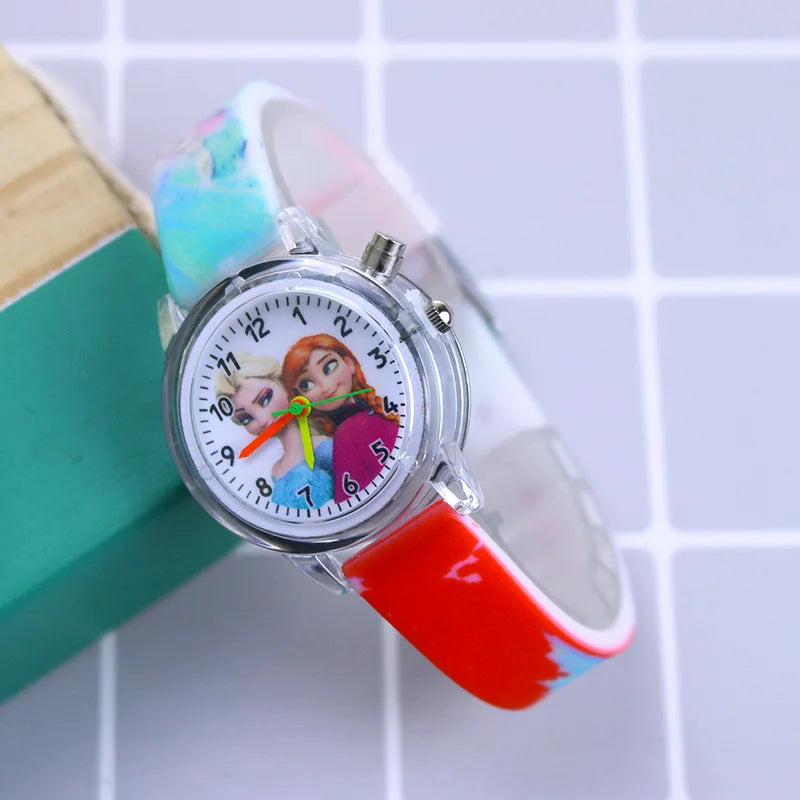 Disney Princess Elsa Luminous Kids Watch