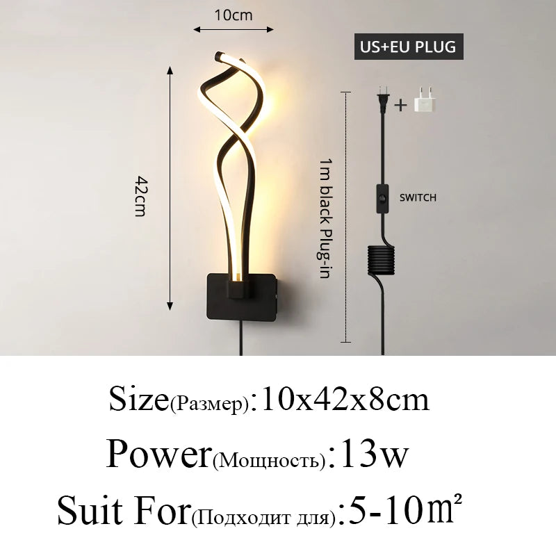 New Modern Minimalist Wall Lamps