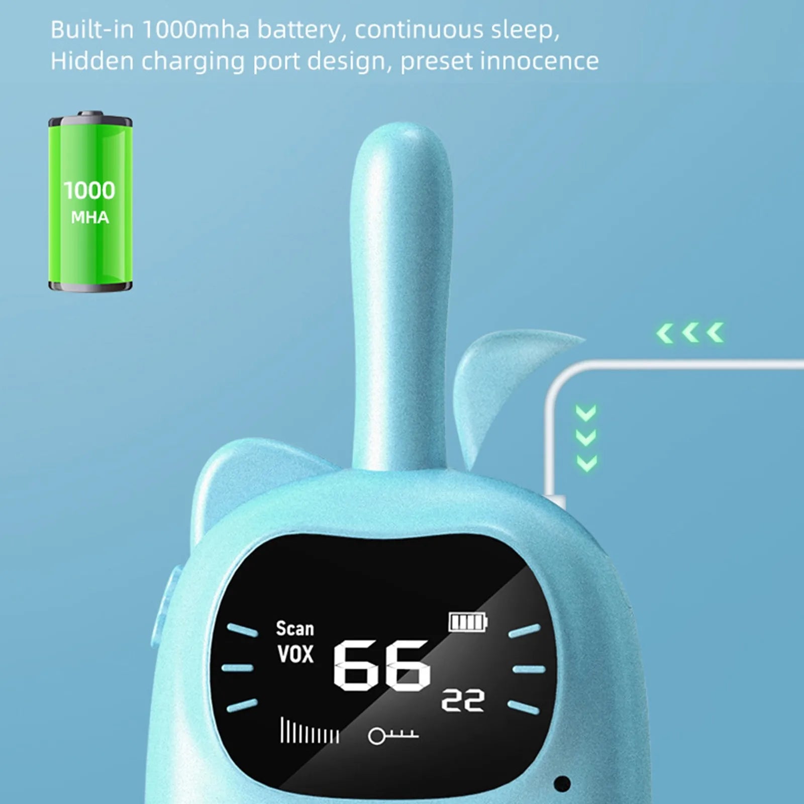 Kids Walkie Talkie 2PCS Set