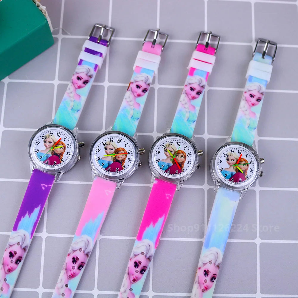 Disney Princess Elsa Luminous Kids Watch