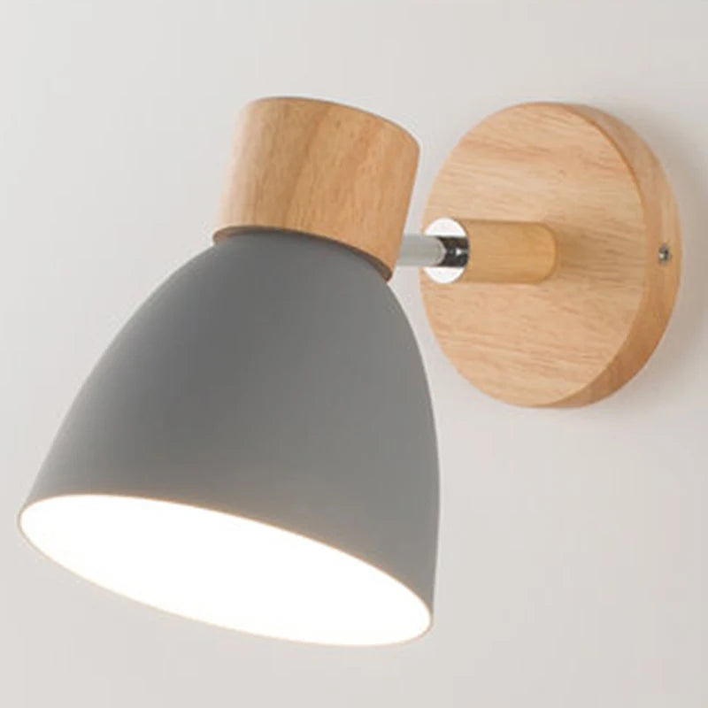 New Wooden Nordic Wall Lamp