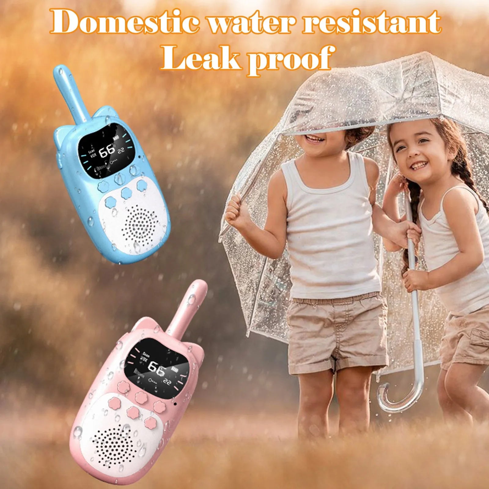 Kids Walkie Talkie 2PCS Set