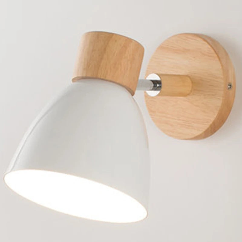 New Wooden Nordic Wall Lamp