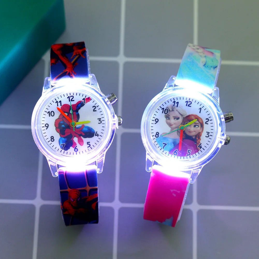 Disney Princess Elsa Luminous Kids Watch