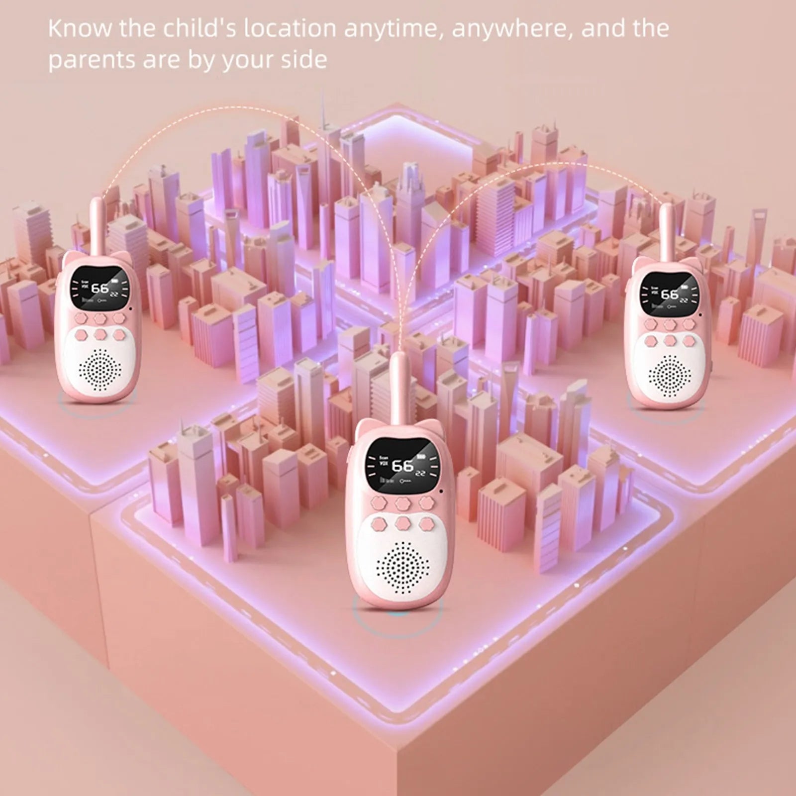 Kids Walkie Talkie 2PCS Set