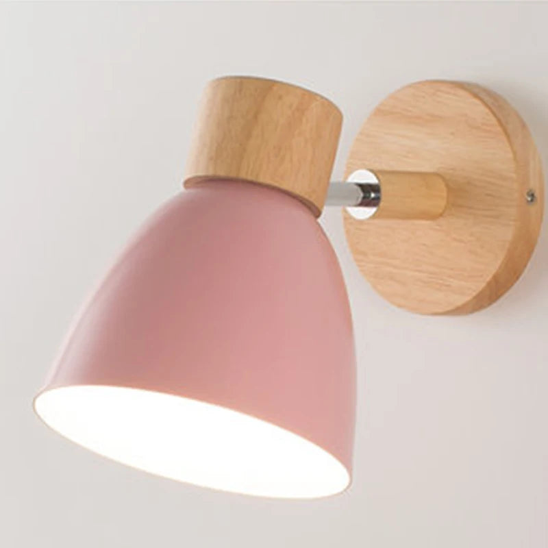 New Wooden Nordic Wall Lamp
