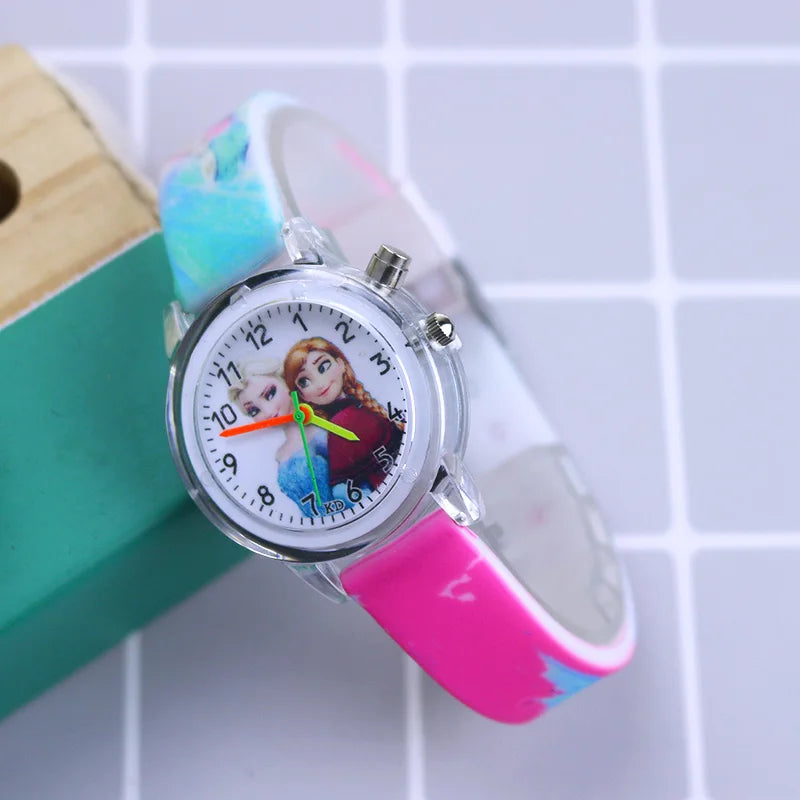Disney Princess Elsa Luminous Kids Watch