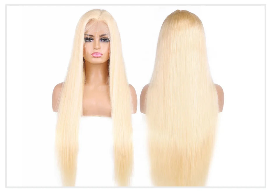 613 Honey Blonde HD Transparent Lace Wig