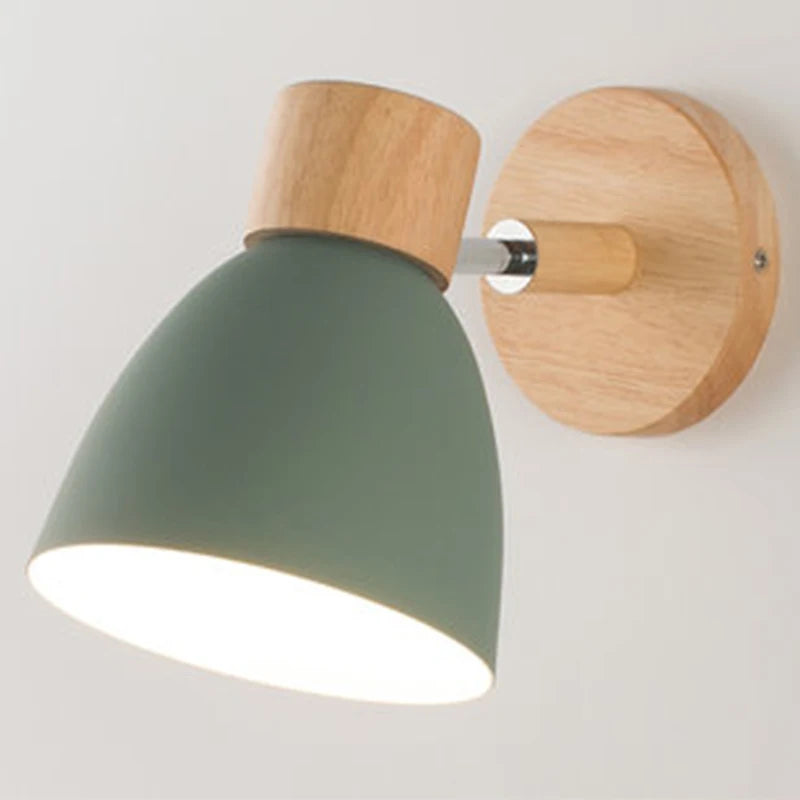 New Wooden Nordic Wall Lamp