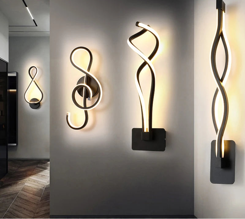 New Modern Minimalist Wall Lamps
