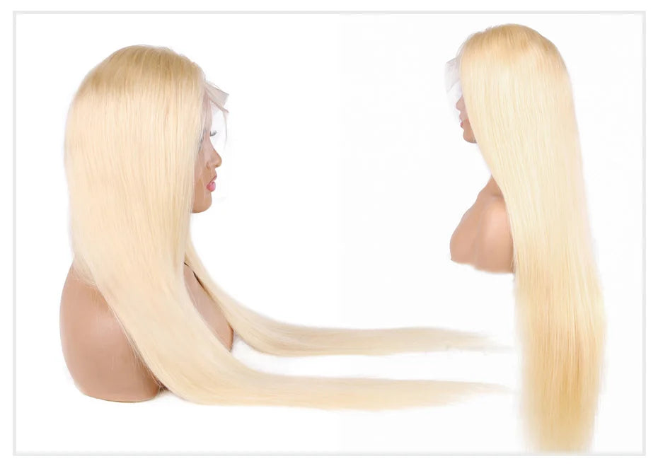 613 Honey Blonde HD Transparent Lace Wig