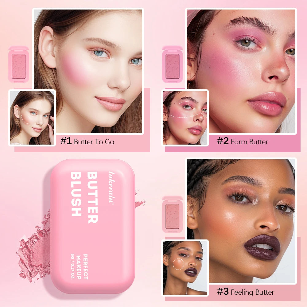 12HR Wear Vegan Formula Blusher Makeup Blush