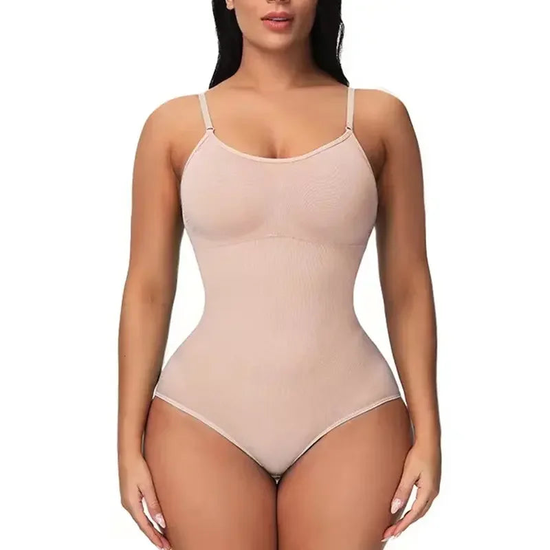 1 Piece Solid Seamless Shaping Shapewear Bodysuit