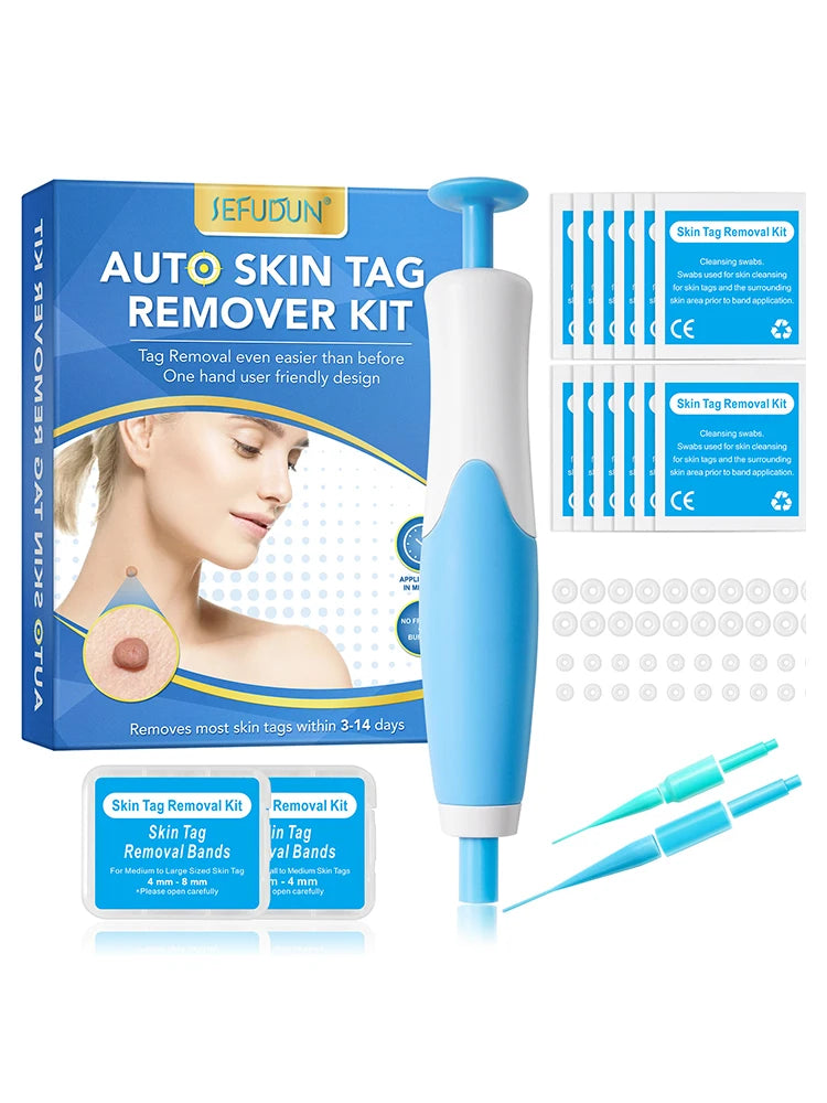 2 IN 1 Auto Micro Skin Tag Remover Device