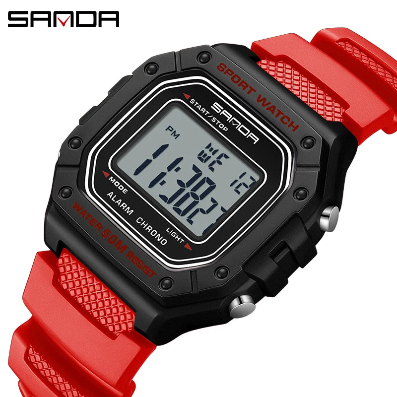 SANDA 2156 Men's Military Digital Watch