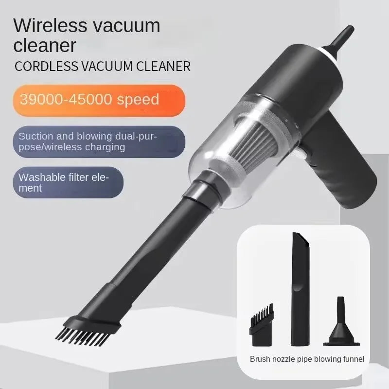 Ultra-Portable Handheld Car Vacuum & Multi-Purpose Pump/Blower