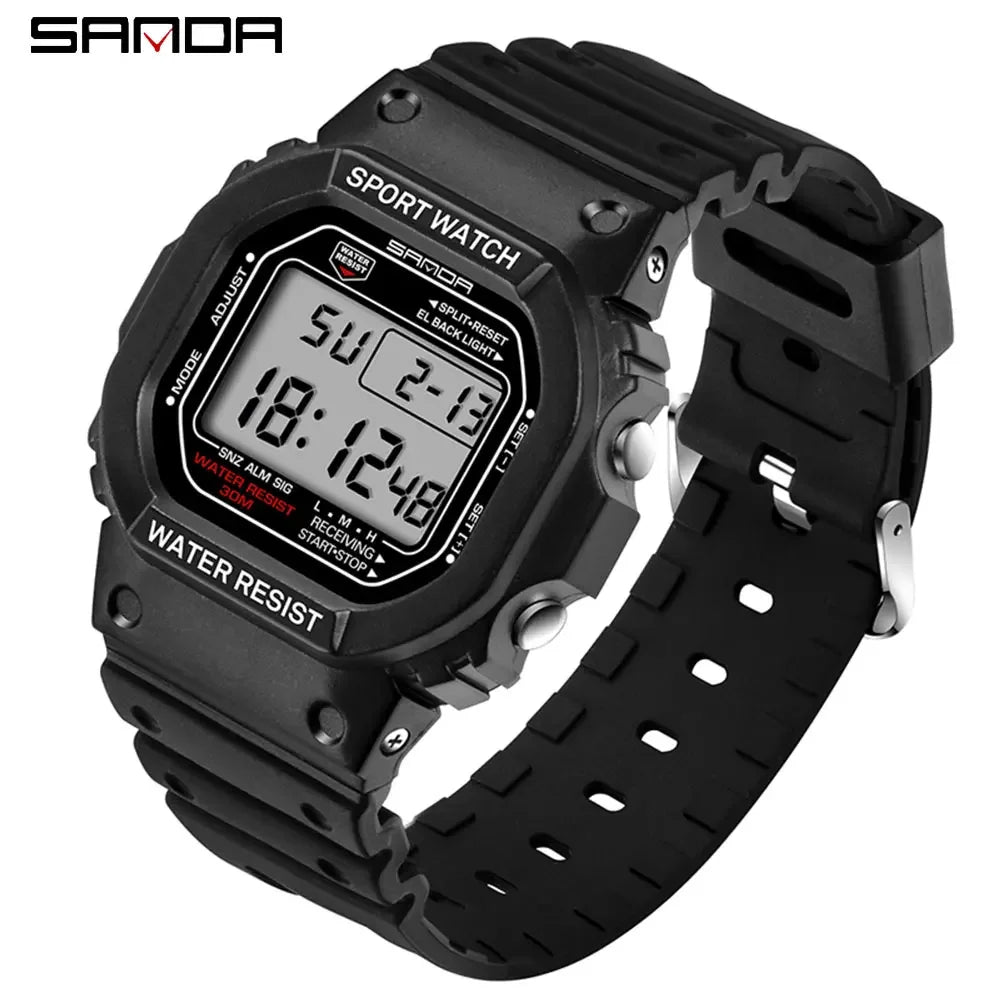 SANDA Multifunction Digital Sports Watch