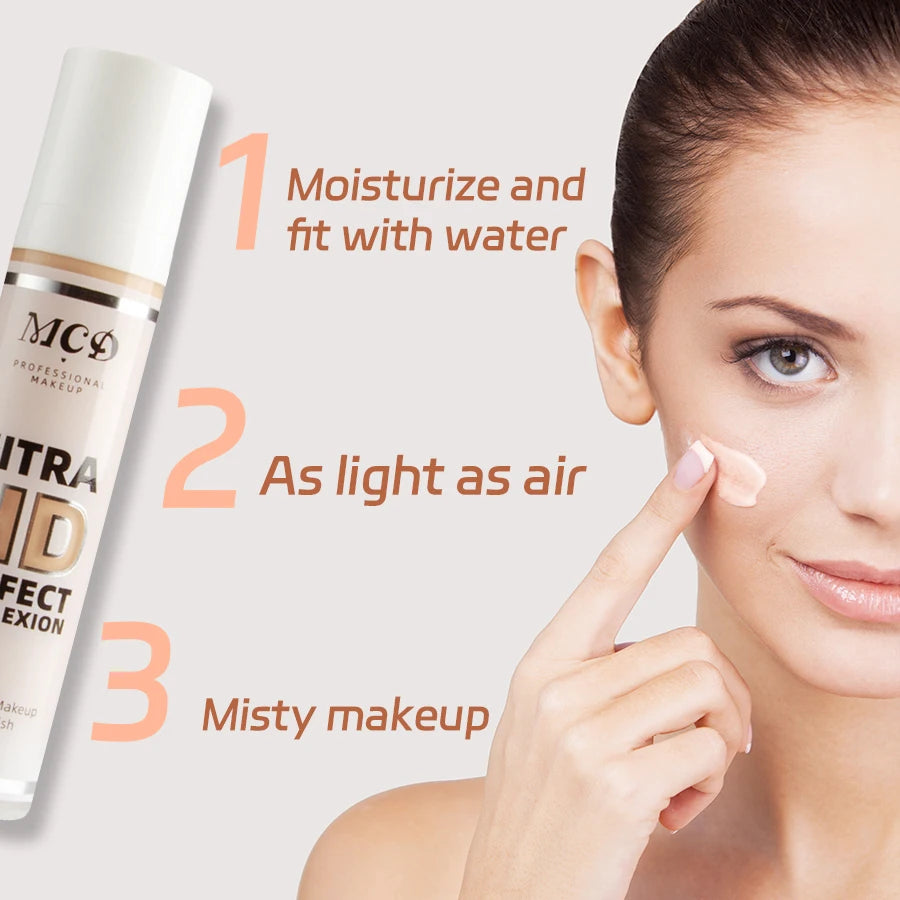 9 Shade Full Coverage Concealer Liquid