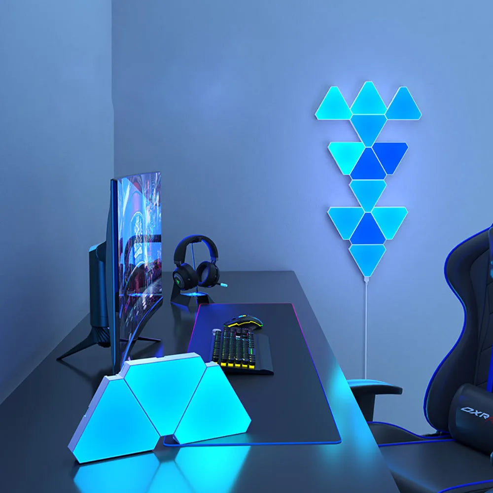 New LED Triangular Quantum Lamp