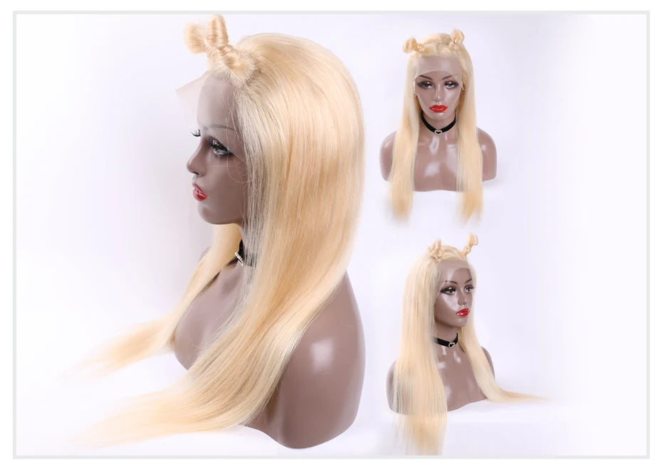 613 Honey Blonde HD Transparent Lace Wig