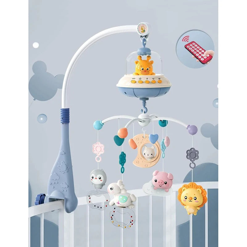 Musical Baby Crib Mobile with Projection