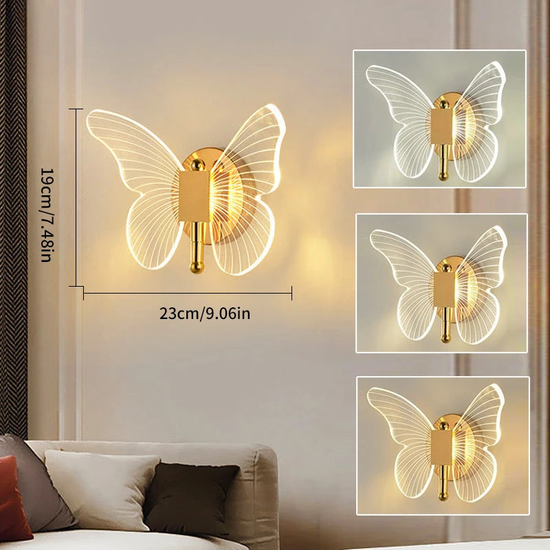 New Butterfly Wall Lamp