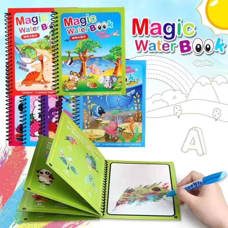 1P Reusable Water Drawing Book