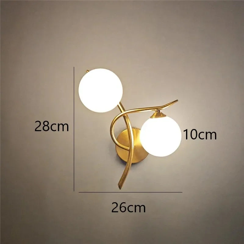 New Nordic Modern Iron Wall Lamps