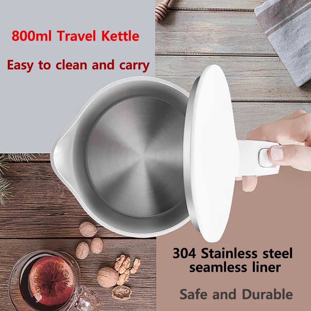 0.8L Stainless Steel Portable Water Boiler Pot