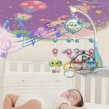 Musical Baby Crib Mobile with Projection