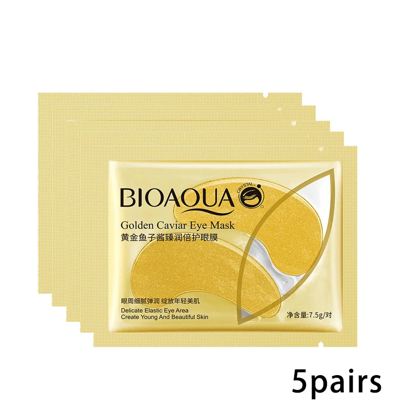 10pcs Black Collagen Eye Mask