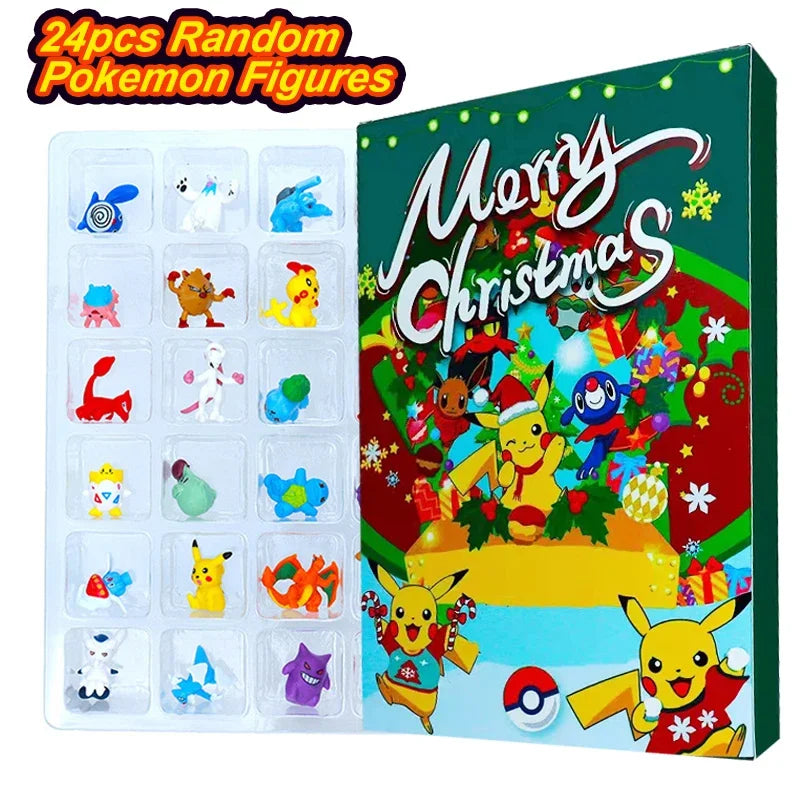 Pokémon Figure Advent Calendar Gift Box